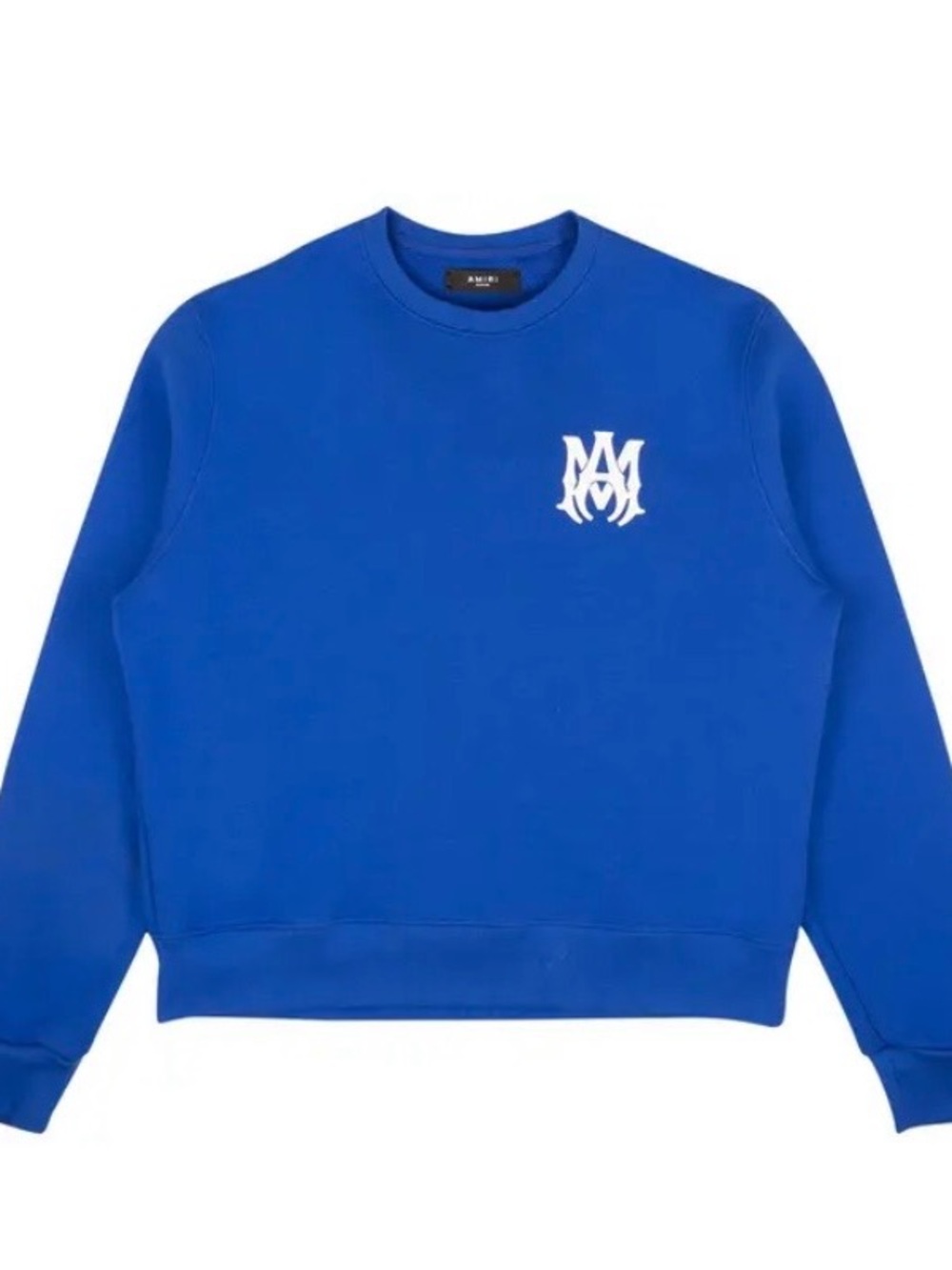 Amiri MA Core Logo Crewneck Sweatshirt 'Blue'